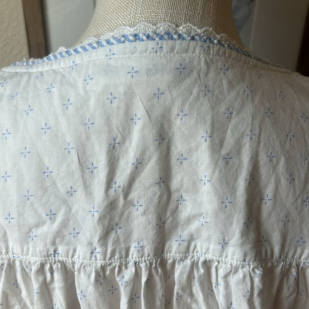 Eileen West Long Sleeve Cotton Nightgown - Picture 6 of 12